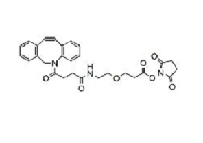 二苯并环辛炔DBCO-NHS/MAL/NH2修饰多肽的反应