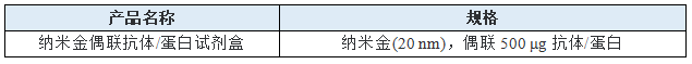 纳米金偶联抗体/蛋白试剂盒(20nm,500 μg偶联量) 纳米金偶联抗体/蛋白试剂盒(20nm,500 μg偶联量)