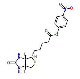 (+)-生物素 4-硝基苯酯;33755-53-2;(+)-Biotin-ONP (+)-生物素 4-硝基苯酯;33755-53-2;(+)-Biotin-ONP