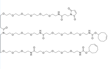 2093152-84-0;N-(Mal-PEG6)-N-bis(PEG7-TCO) 2093152-84-0;N-(Mal-PEG6)-N-bis(PEG7-TCO)
