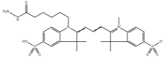 diSulfo-Cy3 hydrazide；二磺酸基Cy3-酰肼
