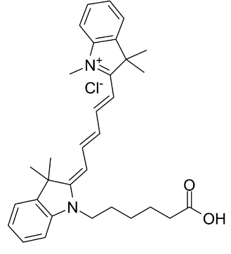 cy5羧酸;cy5-cooh羧基修饰的荧光染料 cy5羧酸;cy5-cooh羧基修饰的荧光染料